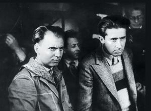 Леонид Трауберг и Григорий Козинцев. Фото 1925-1926 годов