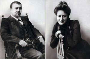 Савва Морозов и Мария Андреева (урождённая Юрковская).