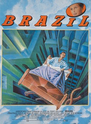 Постер британского сатирического фильма-антиутопии «Бразилия» (англ. Brazil) режиссёра Терри Гиллиама, вышедший на экраны в 1985 году. Источник https://cameralabs.org/.